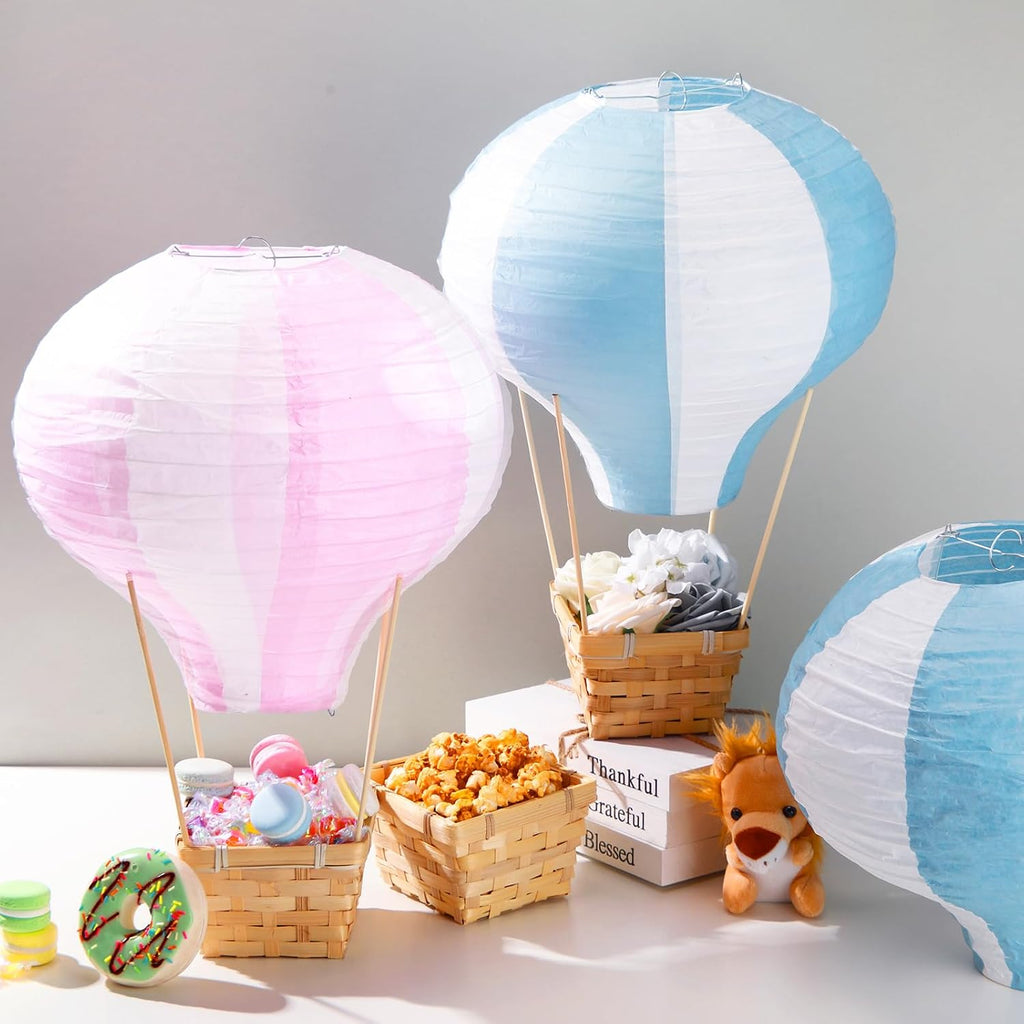 Meooeck Hot Air Balloon Table Centerpieces Decor
