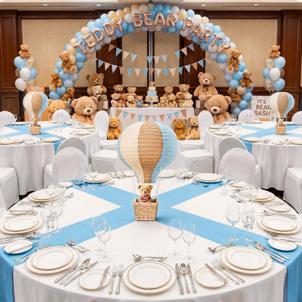 Meooeck Hot Air Balloon Table Centerpieces Decor