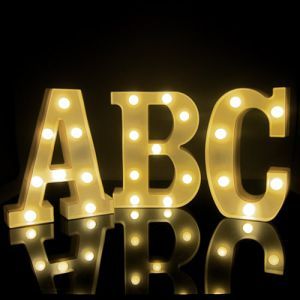 Marquee Letters A-Z
