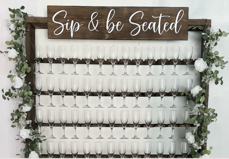 Champagne Wall