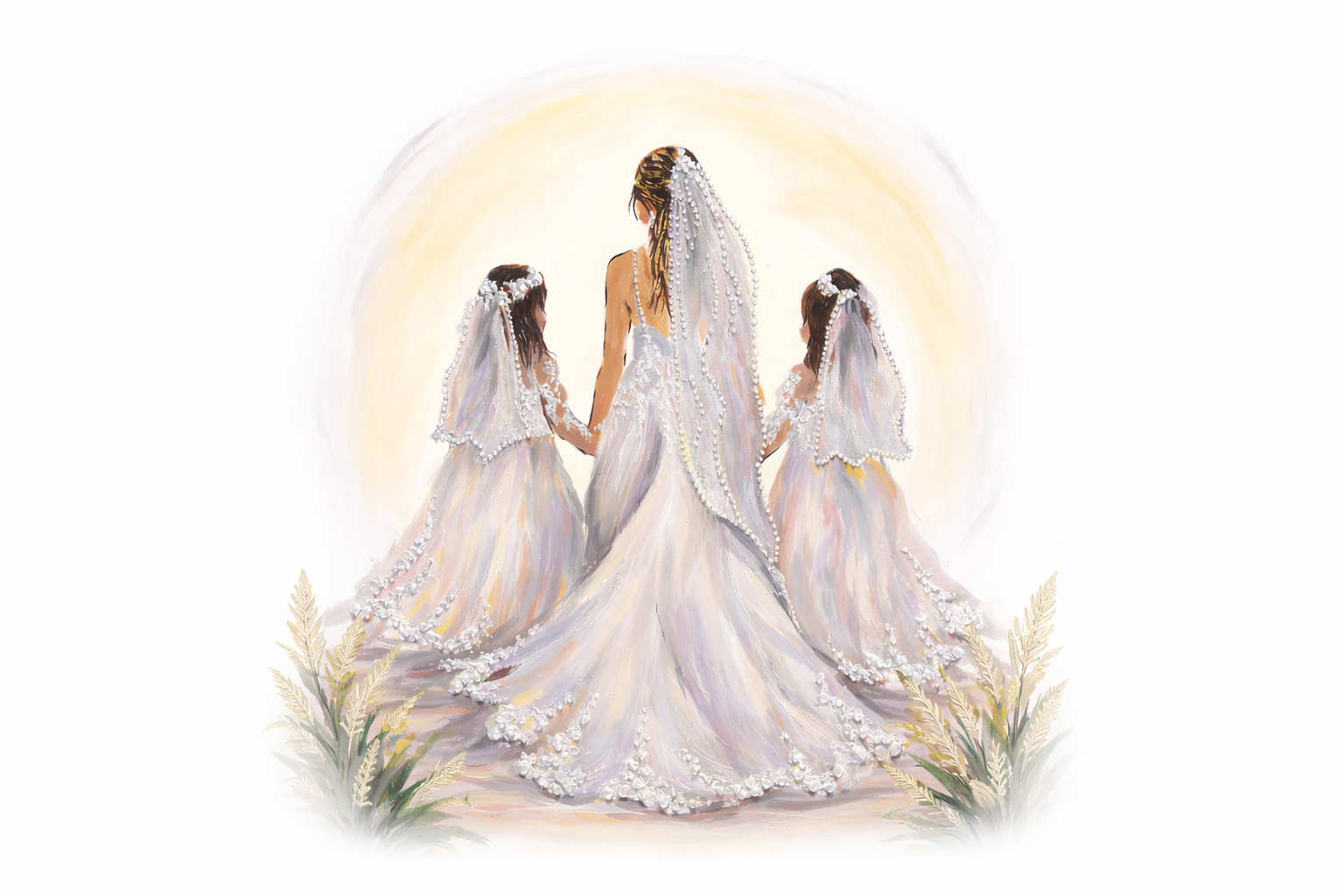 Simpsonville Artist (LIVE: Watercolor Guest Portraits) (Wedding Portraits)