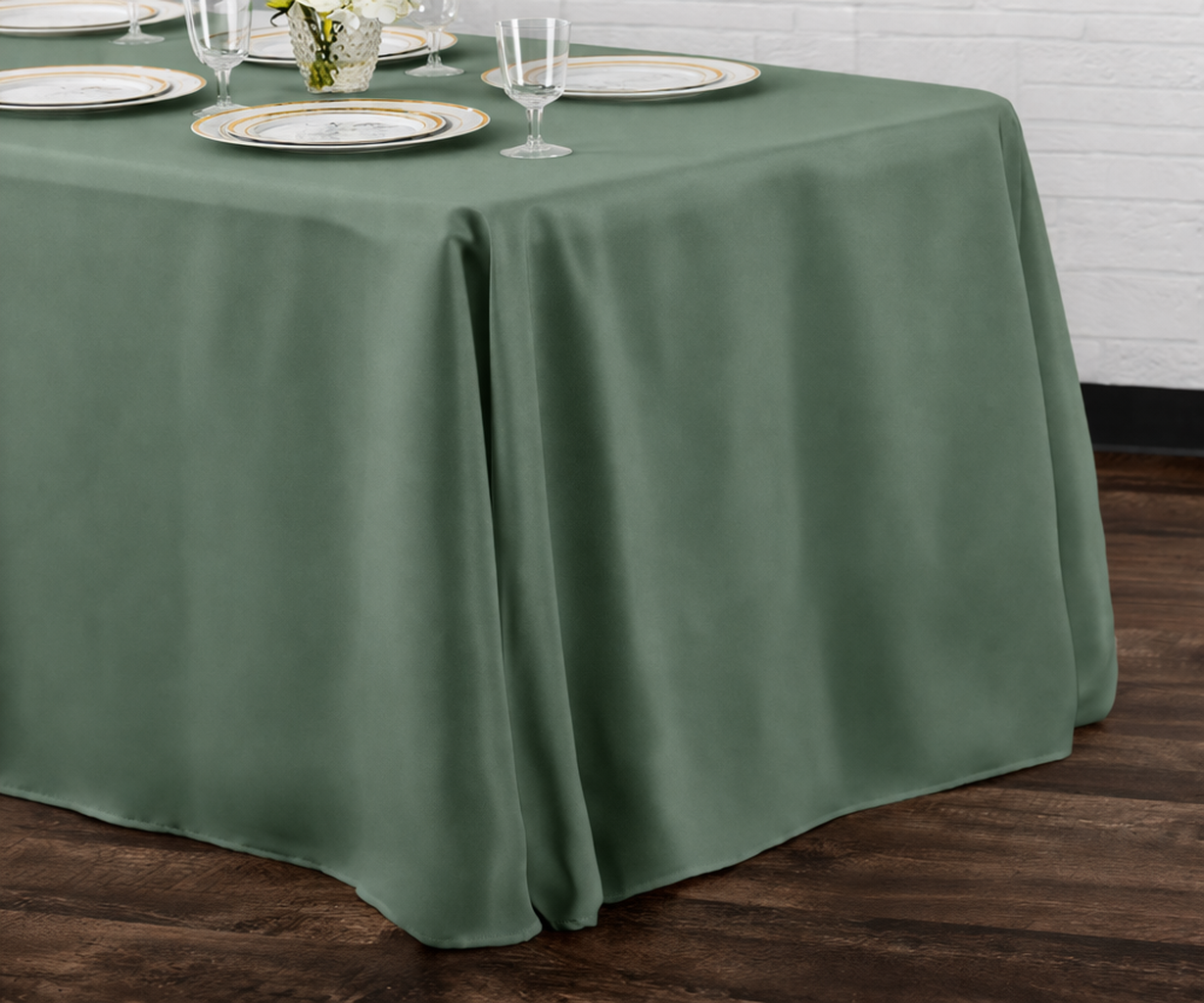 Long Eucalyptus Tablecloth