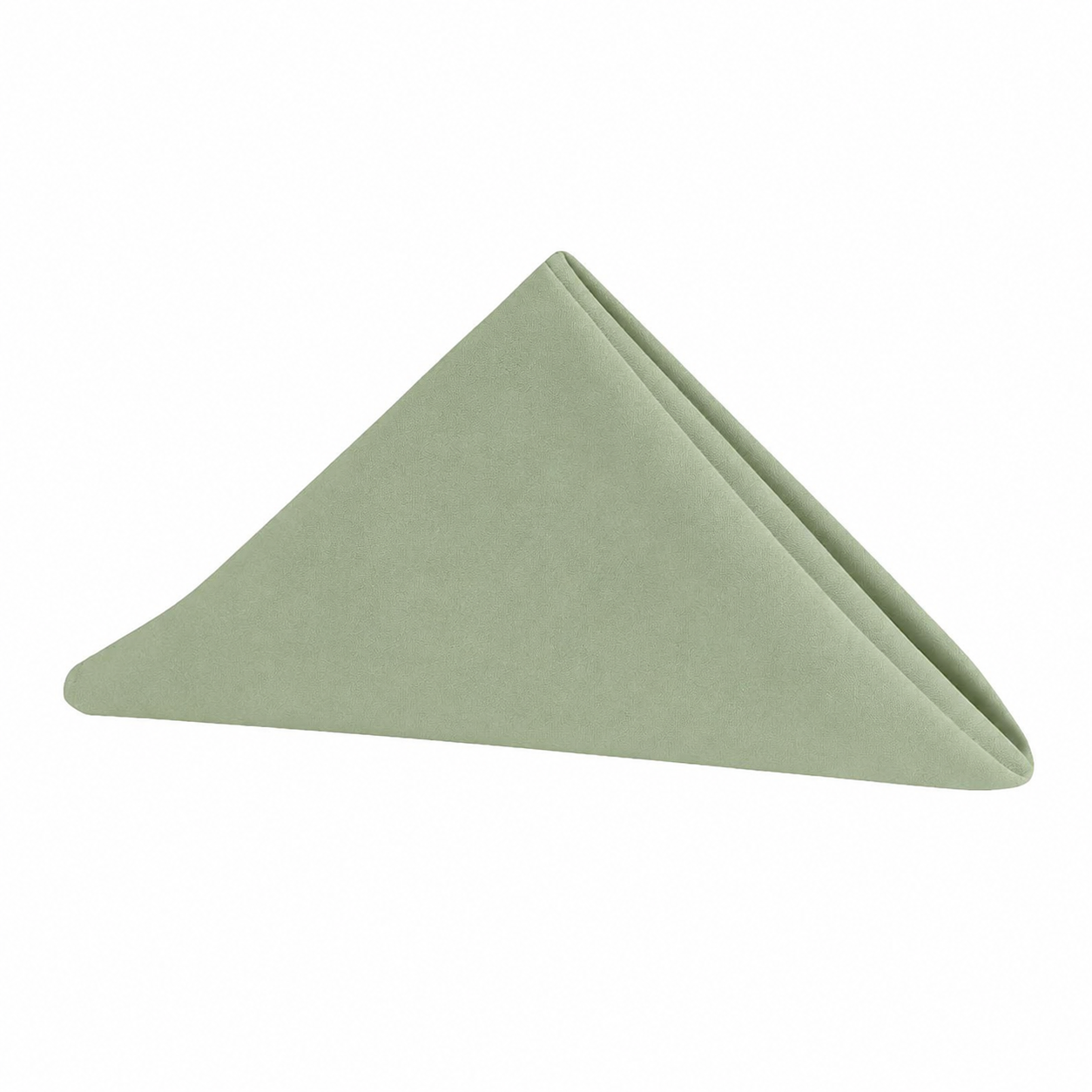 Dusty Sage Green Polyester Napkin