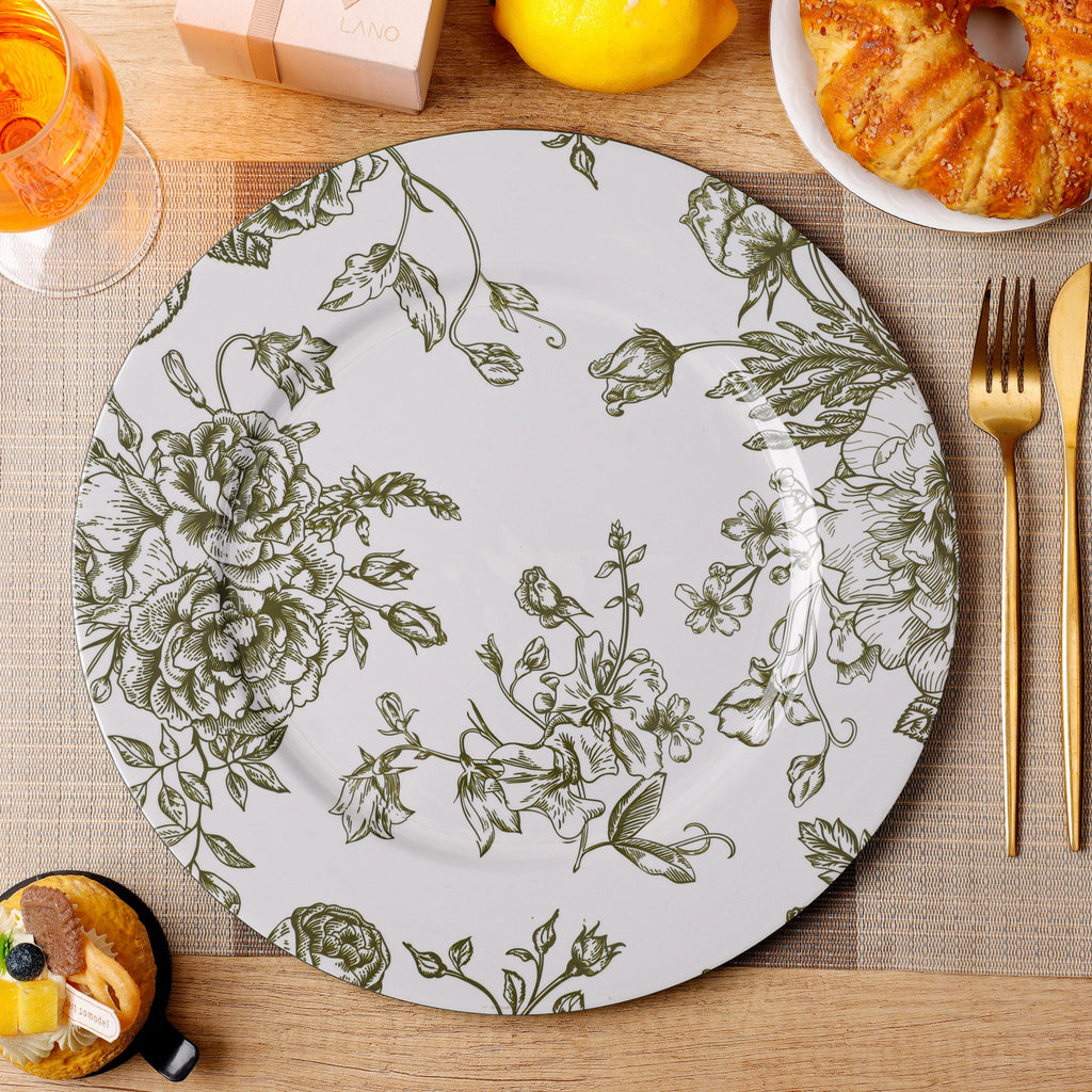 https://cdn.shopify.com/s/files/1/0042/0390/5136/files/French-Toile-Acrylic-Charger-Plate-Olive-Green-3.jpg?v=1744190965