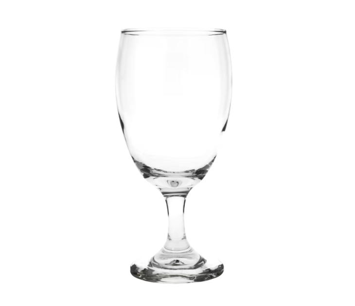 Clear Glass Water Goblets, 16.25 oz.