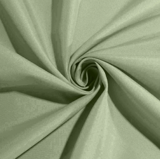 Dusty Sage Green Polyester Napkin