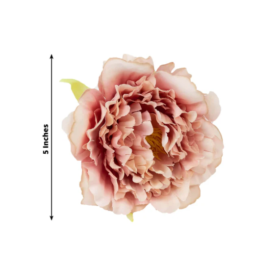 Silk Peony Napkin Holders Pink