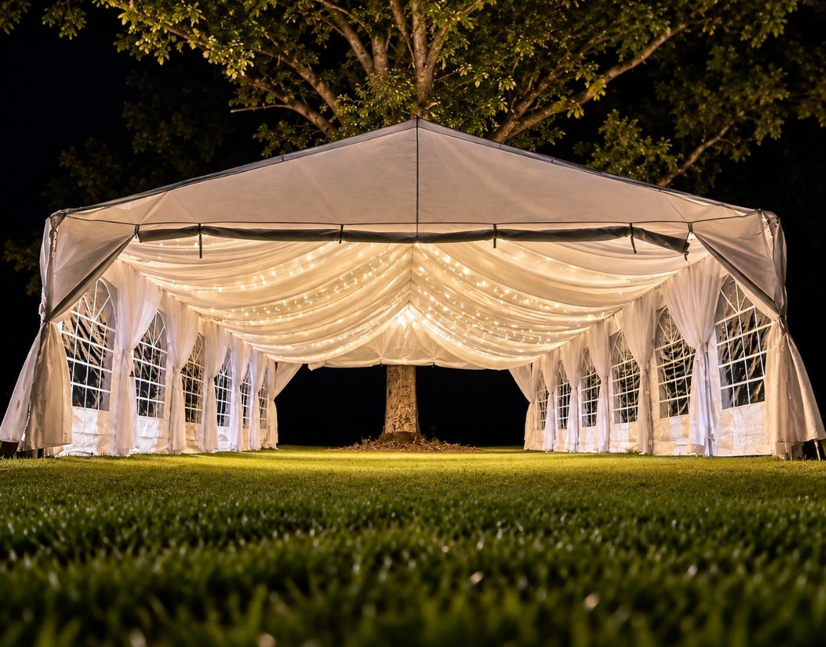 Full Coverage Lights & Draping