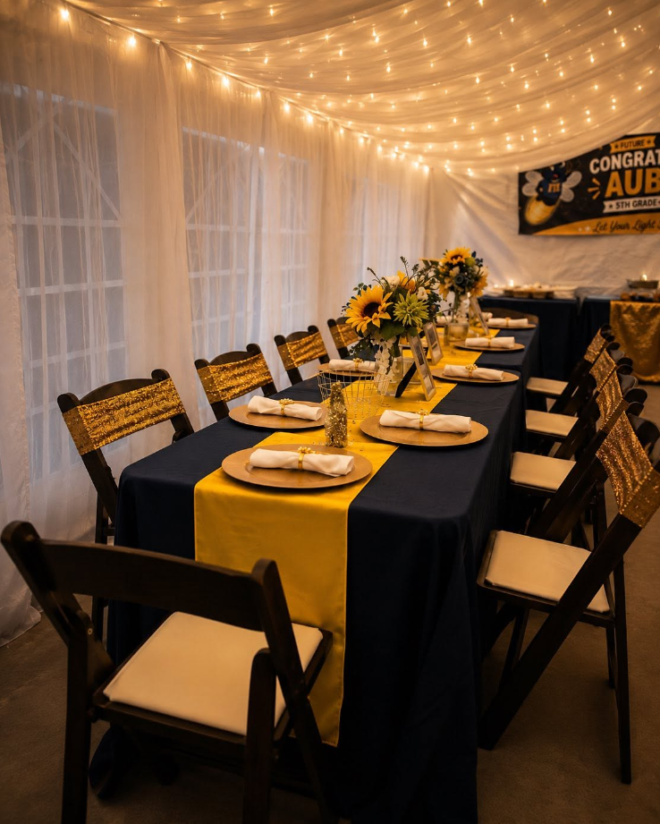 Full Coverage Lights & Draping