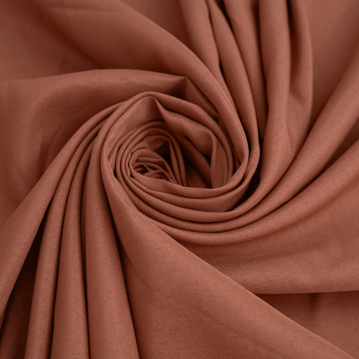 90x132in Rectangular Oblong Polyester Tablecloth Terracotta