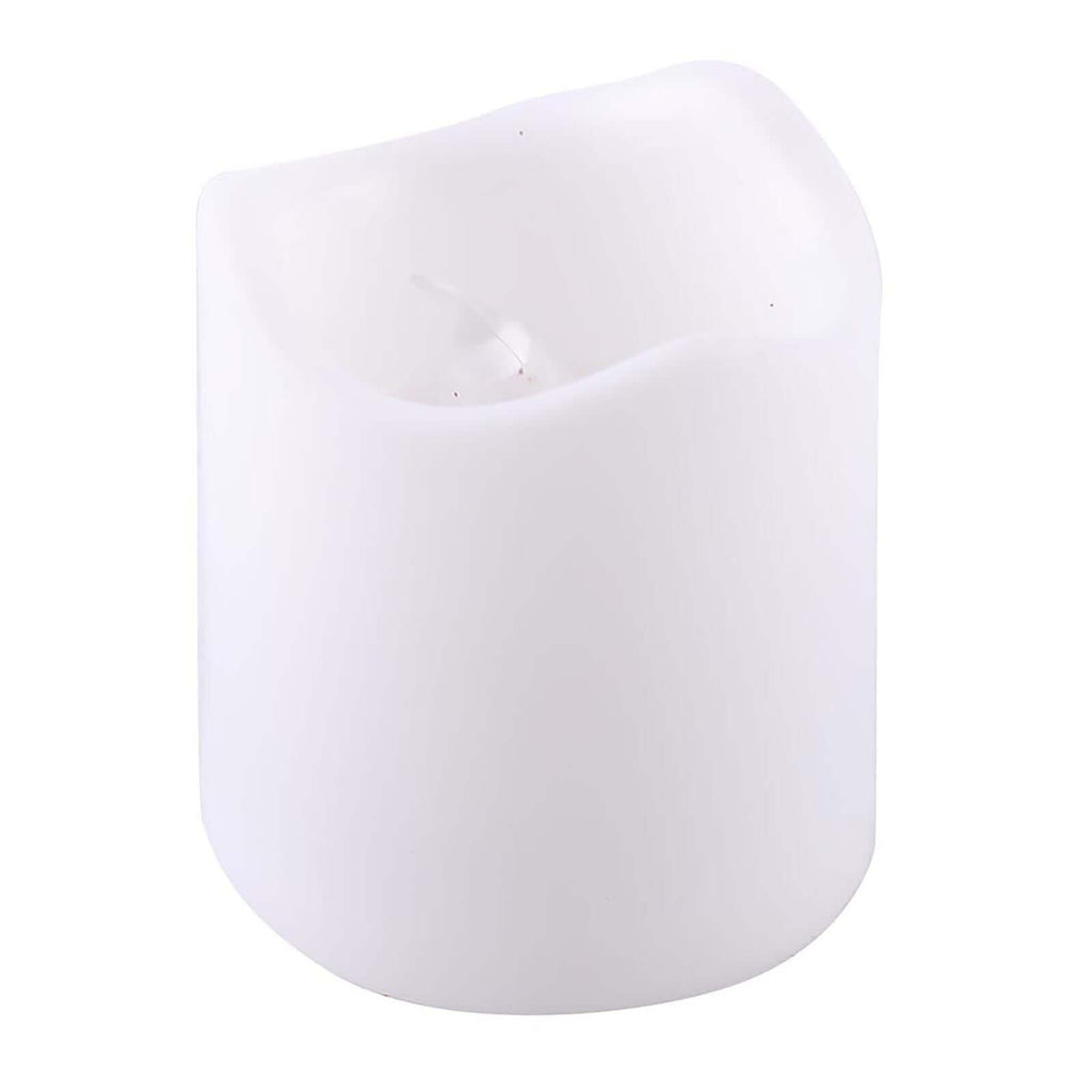 12-Pack 2x1.75in Classic LED Votive Candles White