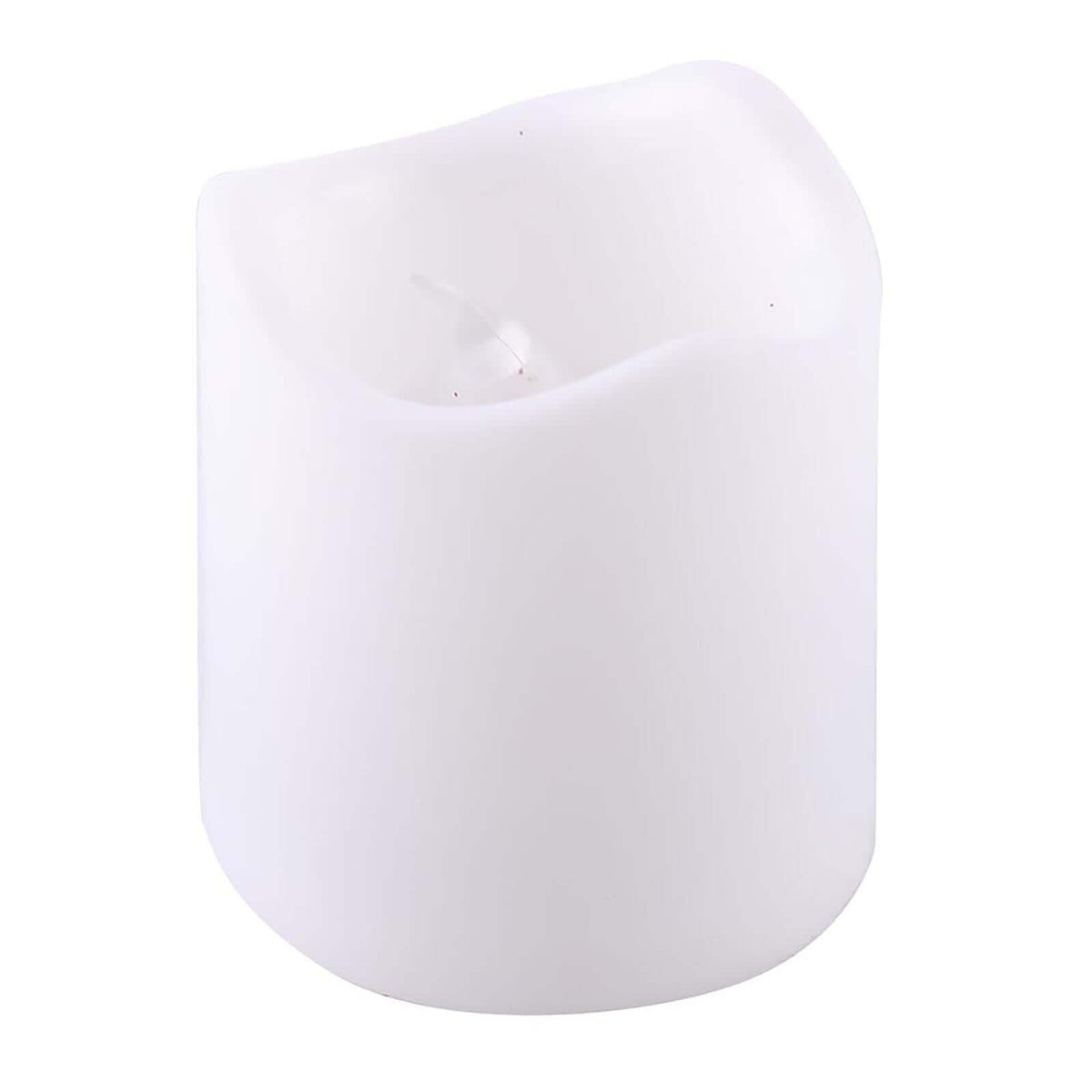 12-Pack 2x1.75in Classic LED Votive Candles White