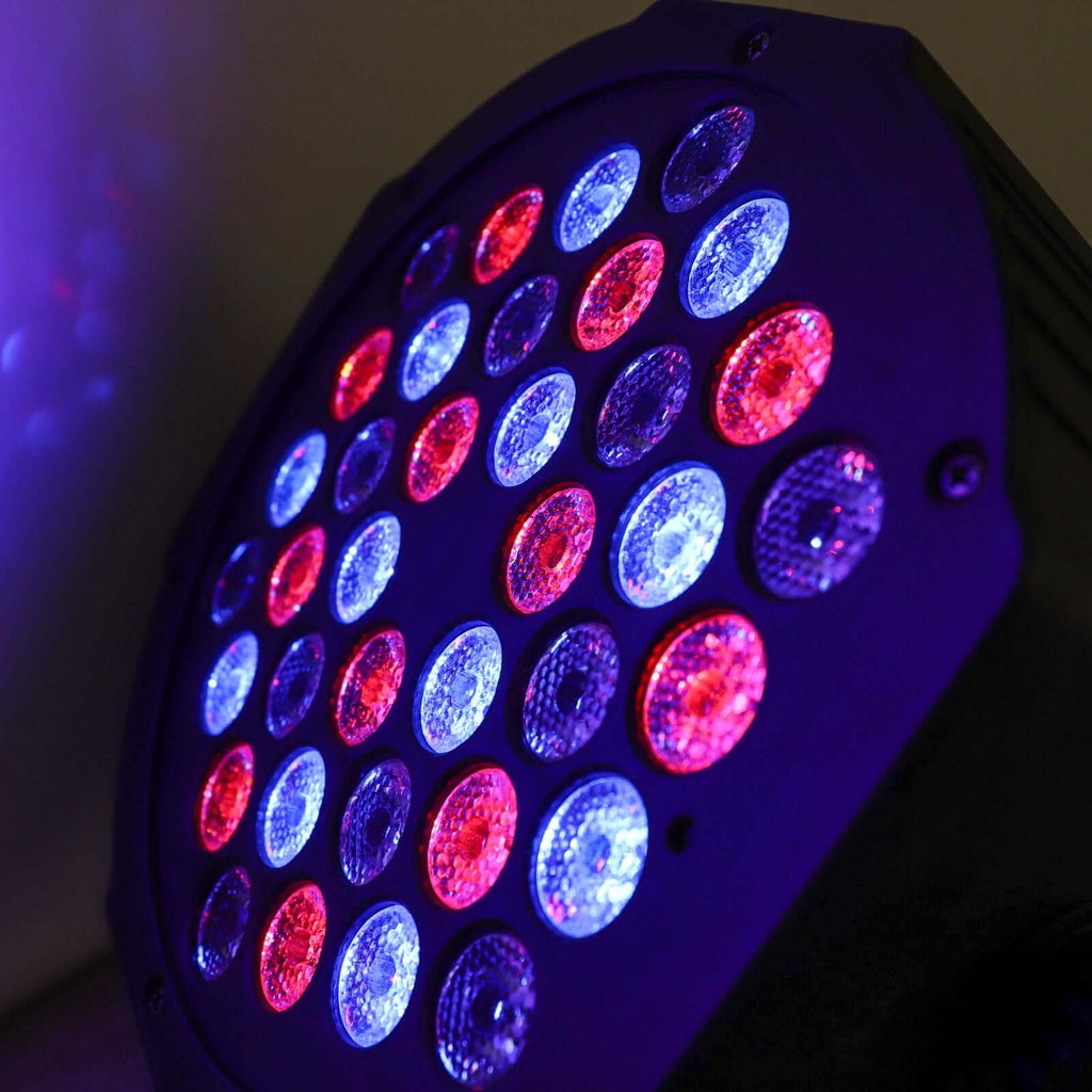 36 LED DJ Stage Uplight 220V RGB Sound Activated Par Light